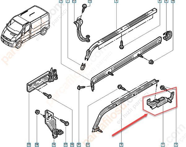 Sürgülü Kapi Kilidi