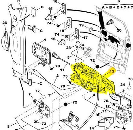 Sürgülü Kapi Kilidi