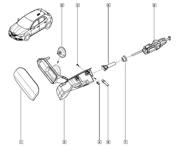 Yakit Depo Kapak İç Bakalit