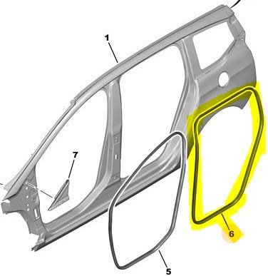 Kapi Fitil Arka Sağ Ve Sol