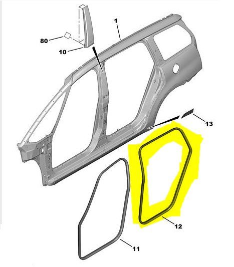 Kapi Fitil Arka Sağ Ve Sol