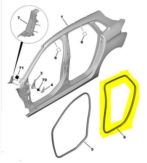 Kapi Fitil Arka Sağ Ve Sol
