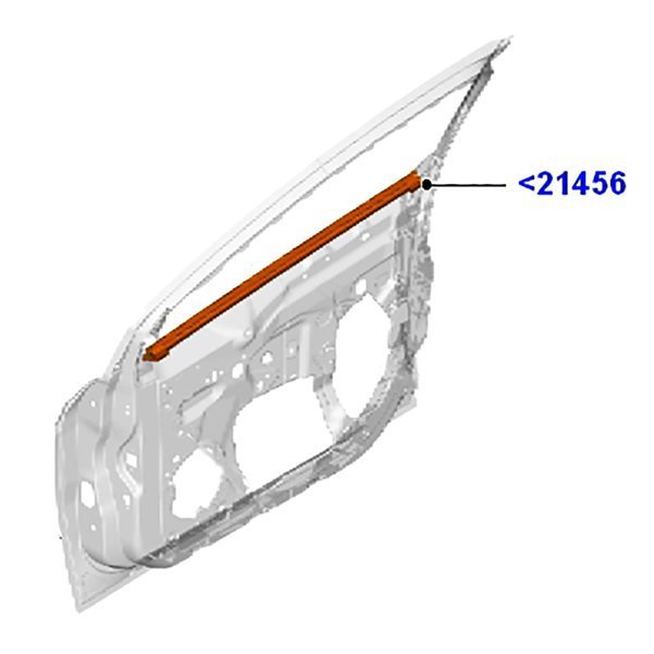 Arka Kapi Cam Fitili İç Sol