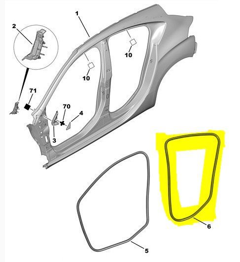 Kapi Fitil Arka Sağ Ve Sol