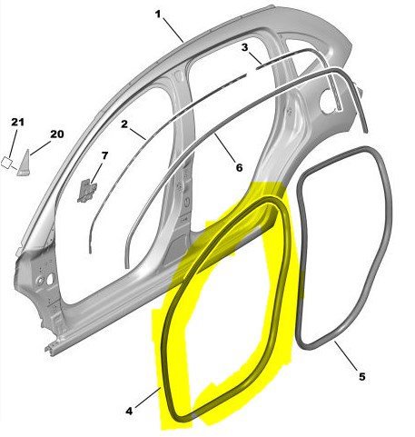 Kapi Fitili Ön Sağ Ve Sol