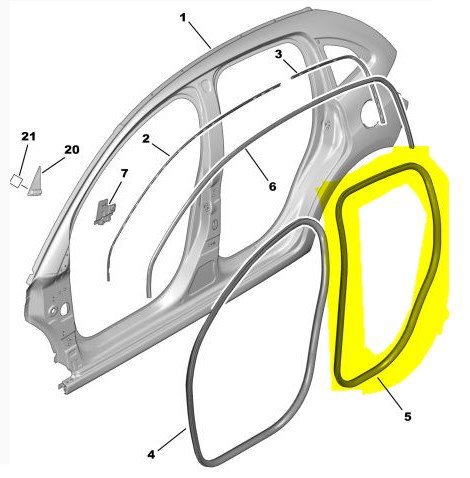 Kapi Fitil Arka Sağ Ve Sol