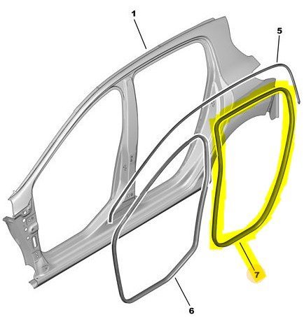 Kapi Fitil Arka Sağ Ve Sol