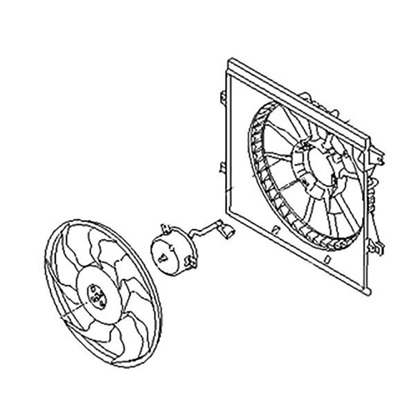 Fan Motoru Komple Çerçeveli