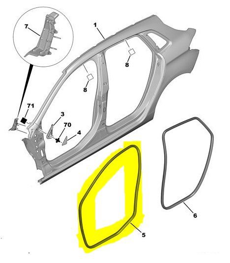 Kapi Fitili Ön Sağ Ve Sol