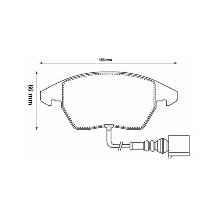 Ayd Ön Fren Balata AYD60129A