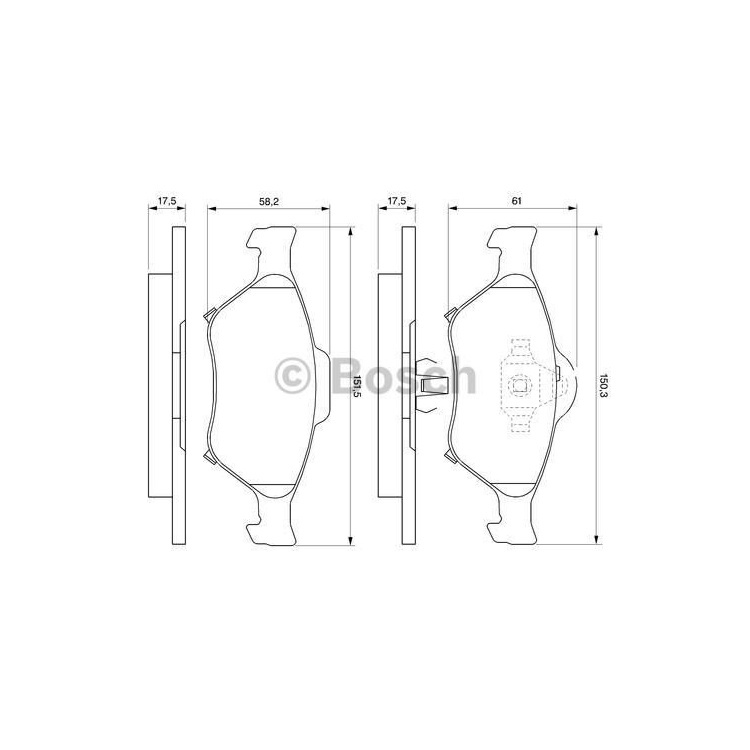 Valeo Ön Fren Balata 670026