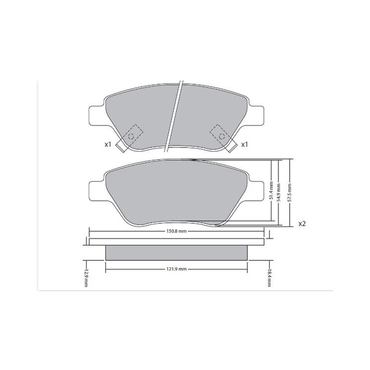 Maher Ön Fren Balata MHR00447