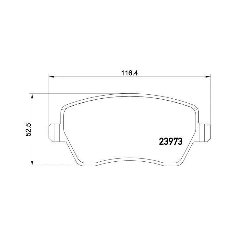 Valeo Ön Fren Balata 9001008