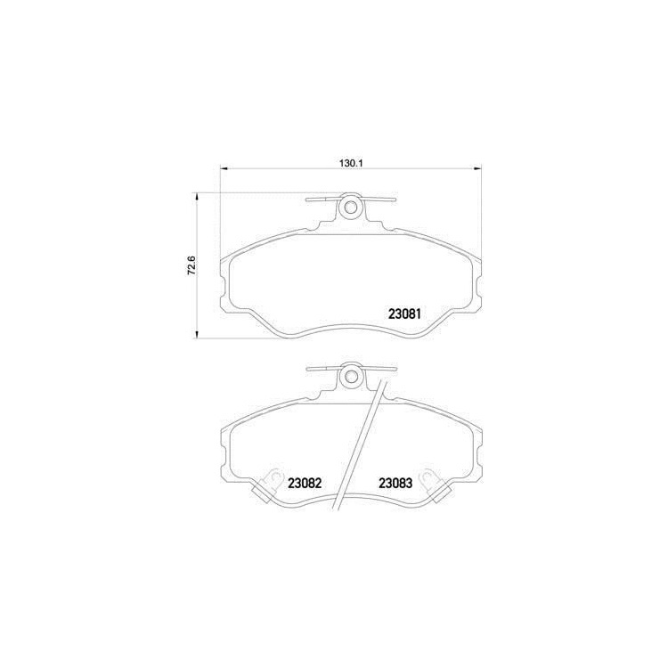 Ayd Ön Fren Balata AYD60020A