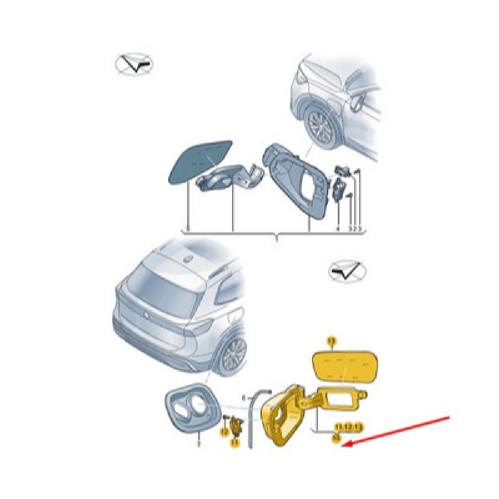 Yakit Depo Kapak İç Bakalit