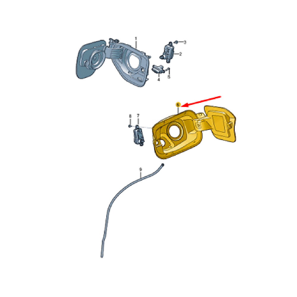 Yakit Depo Kapak İç Bakalit