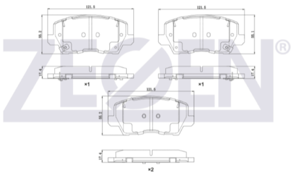 Zegen Ön Fren Balata ZEG180302